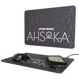 Star Wars Ahsoka BaseZero 15-Watt Wireless Charger and Mouse Pad