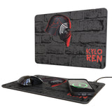 Star Wars Kylo Ren Iconic 15-Watt Wireless Charger and Mouse Pad