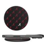 University of Alabama Crimson Tide Script A Fashion Pattern 15-Watt Wireless Charger