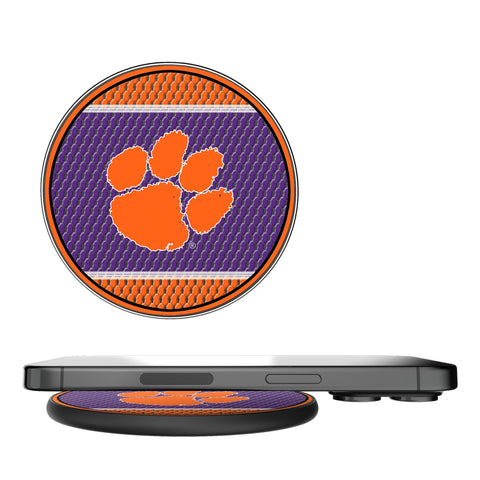 Clemson University Tigers Mesh 15-Watt Wireless Charger