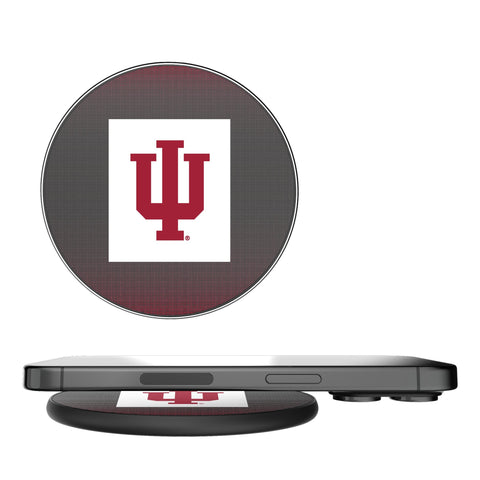 Indiana University Hoosiers Linen 15-Watt Wireless Charger