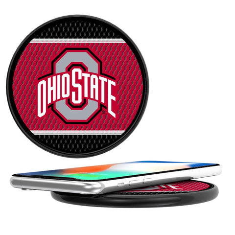 Ohio State Buckeyes Mesh 15-Watt Wireless Charger-0