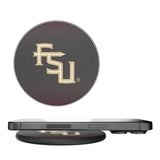 Florida State University Seminoles Athletic Wordmark Linen 15-Watt Wireless Charger