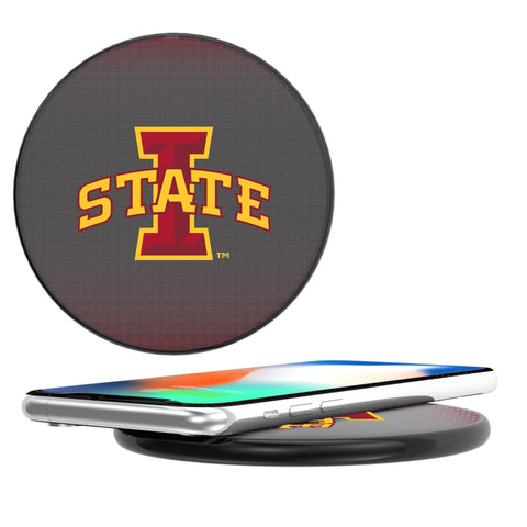 Iowa State Cyclones Linen 15-Watt Wireless Charger-0