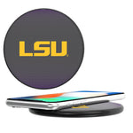 Louisiana State University Tigers Linen 15-Watt Wireless Charger-0
