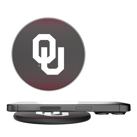 University of Oklahoma Sooners Linen 15-Watt Wireless Charger