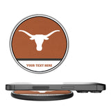 University of Texas Longhorns Personalized Endzone Solid 15-Watt Wireless Charger
