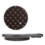 University of Texas Longhorns Fashion Pattern 15-Watt Wireless Charger-0