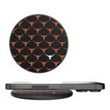 University of Texas Longhorns Fashion Pattern 15-Watt Wireless Charger-0