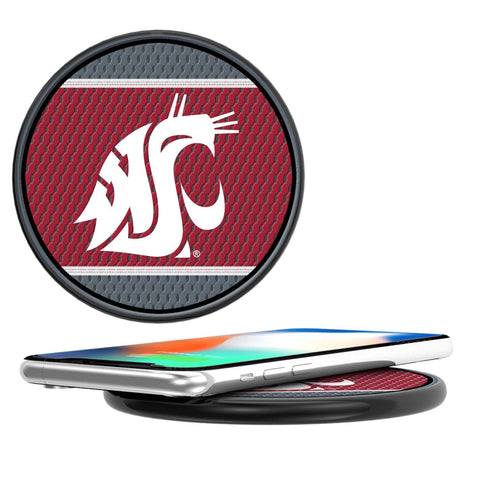 Washington State Cougars Mesh 15-Watt Wireless Charger-0