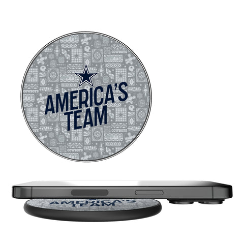 Dallas Cowboys 2024 Illustrated Limited Edition 15-Watt Wireless Charger