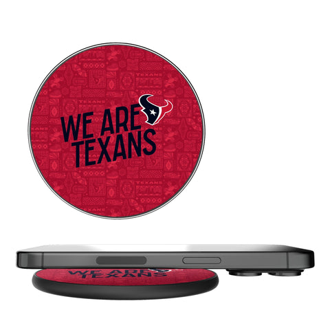 Houston Texans 2024 Illustrated Limited Edition 15-Watt Wireless Charger
