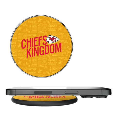 Kansas City Chiefs 2024 Illustrated Limited Edition 15-Watt Wireless Charger