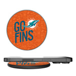 Miami Dolphins 2024 Illustrated Limited Edition 15-Watt Wireless Charger