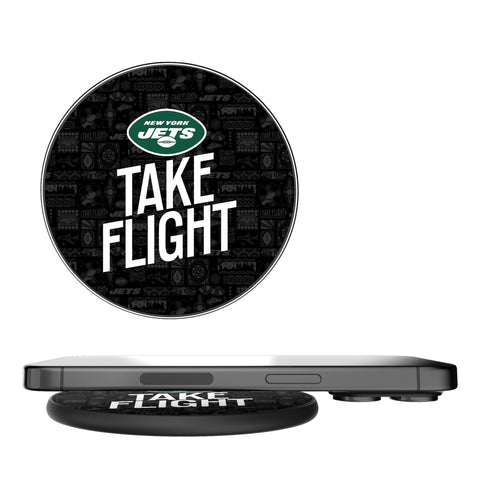 New York Jets 2024 Illustrated Limited Edition 15-Watt Wireless Charger