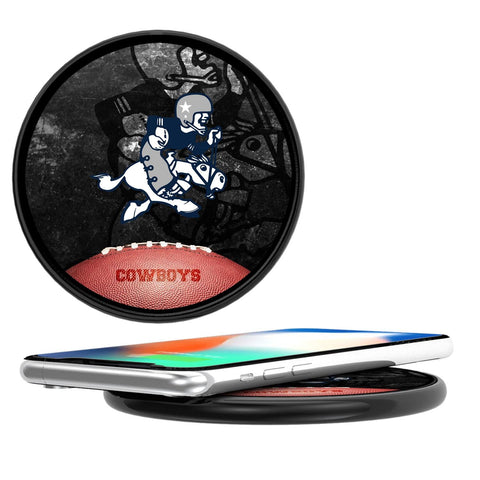 Dallas Cowboys 1966-1969 Historic Collection Legendary 15-Watt Wireless Charger-0