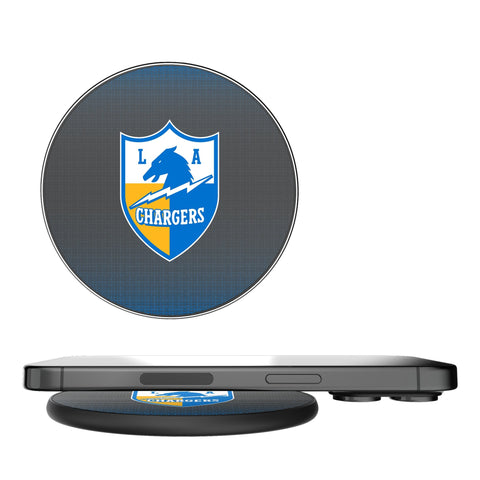 Los Angeles Chargers Historic Collection Linen 15-Watt Wireless Charger