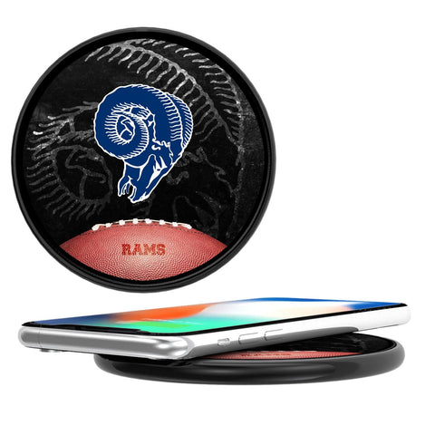 Los Angeles Rams Historic Collection Legendary 15-Watt Wireless Charger-0