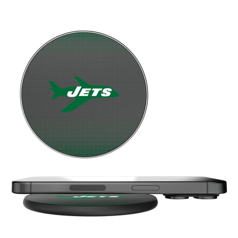 New York Jets 1963 Historic Collection Linen 15-Watt Wireless Charger