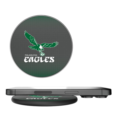 Philadelphia Eagles 1973-1995 Historic Collection Linen 15-Watt Wireless Charger