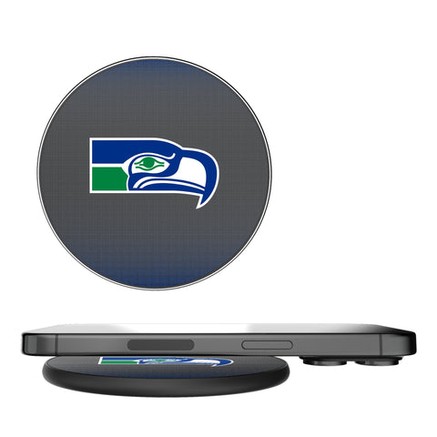 Seattle Seahawks Historic Collection Linen 15-Watt Wireless Charger