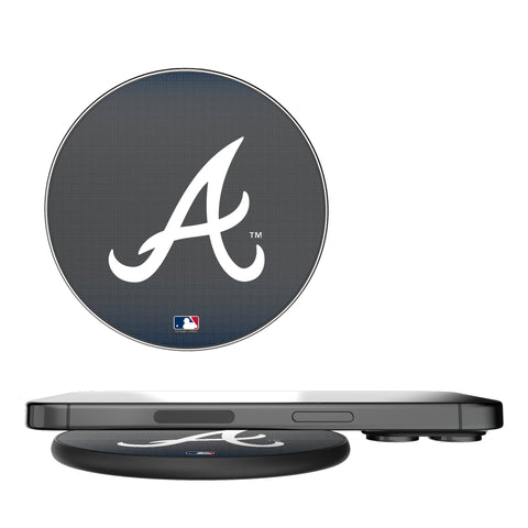 Atlanta Braves Linen 15-Watt Wireless Charger