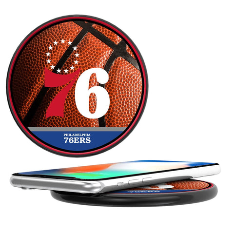 Philadelphia 76ers Basketball 15-Watt Wireless Charger-0