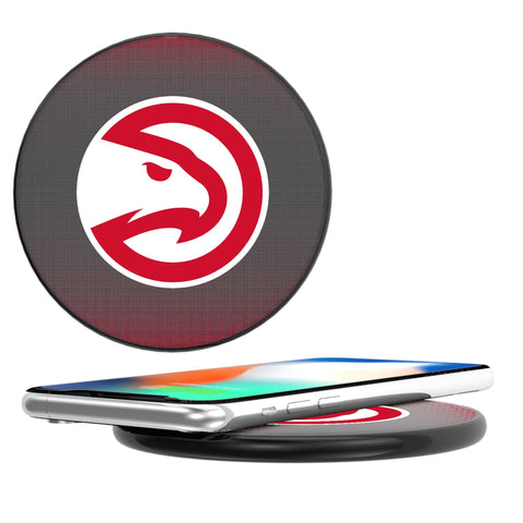 Atlanta Hawks Linen 15-Watt Wireless Charger-0