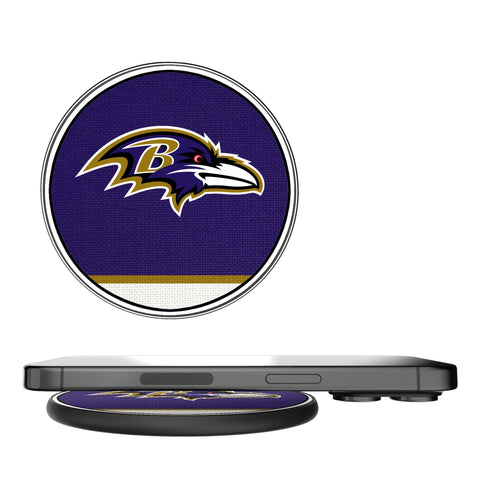 Baltimore Ravens Stripe 15-Watt Wireless Charger