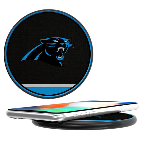 Carolina Panthers Stripe 15-Watt Wireless Charger-0