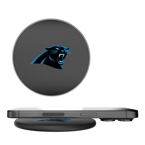 Carolina Panthers Linen 15-Watt Wireless Charger