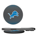Detroit Lions Linen 15-Watt Wireless Charger