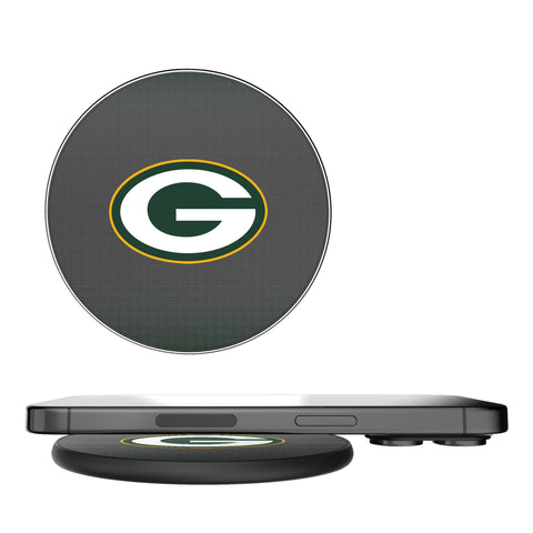Green Bay Packers Linen 15-Watt Wireless Charger
