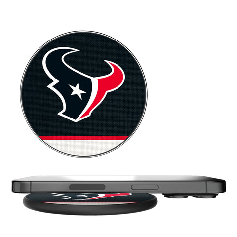 Houston Texans Stripe 15-Watt Wireless Charger