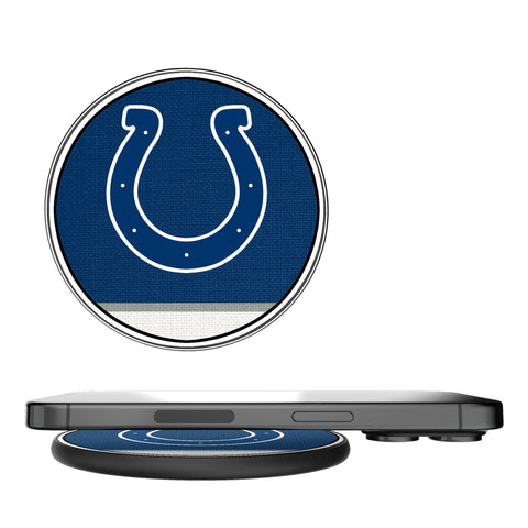 Indianapolis Colts Stripe 15-Watt Wireless Charger