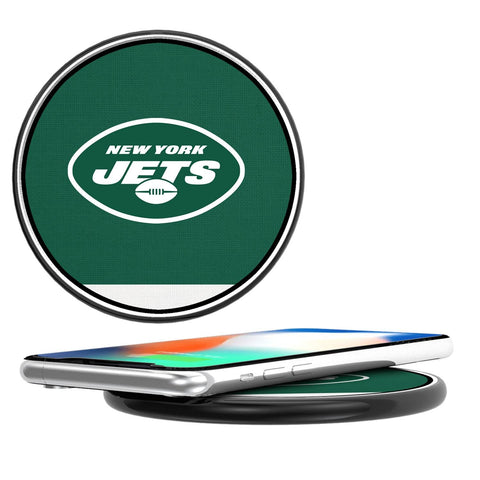 New York Jets Stripe 15-Watt Wireless Charger-0