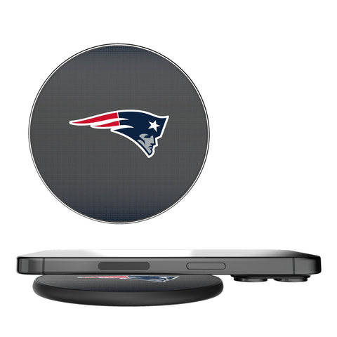 New England Patriots Linen 15-Watt Wireless Charger