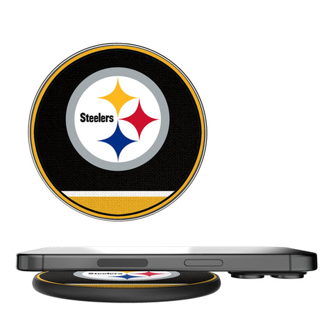 Pittsburgh Steelers Stripe 15-Watt Wireless Charger