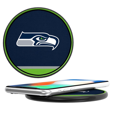 Seattle Seahawks Stripe 15-Watt Wireless Charger-0