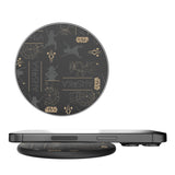 Star Wars Ahsoka Pattern 15-Watt Wireless Charger