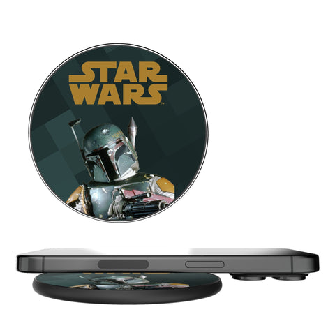 Star Wars Boba Fett Color Block 15-Watt Wireless Charger