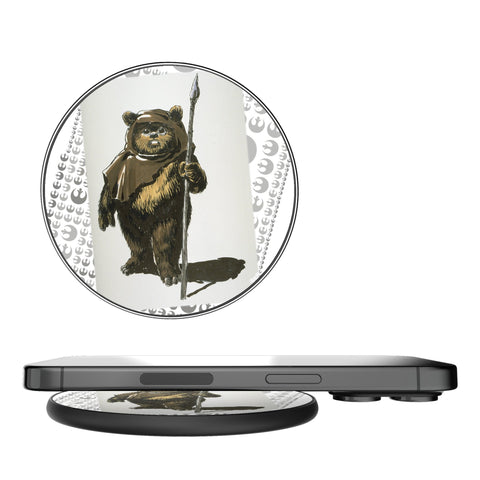 Star Wars Ewok Portrait 15-Watt Wireless Charger