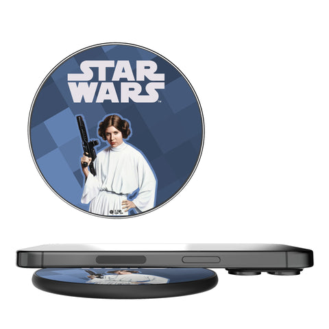 Star Wars Princess Leia Organa Color Block 15-Watt Wireless Charger
