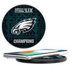 Philadelphia Eagles 2025 Super Bowl 15-Watt Wireless Charger