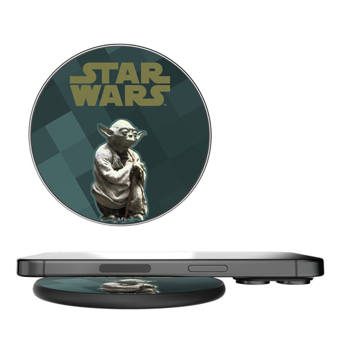 Star Wars Yoda Color Block 15-Watt Wireless Charger