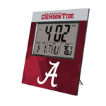University of Alabama Crimson Tide Script A Color Block Wall Clock