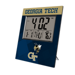 Georgia Tech Yellow Jackets Color Block Wall Clock-0