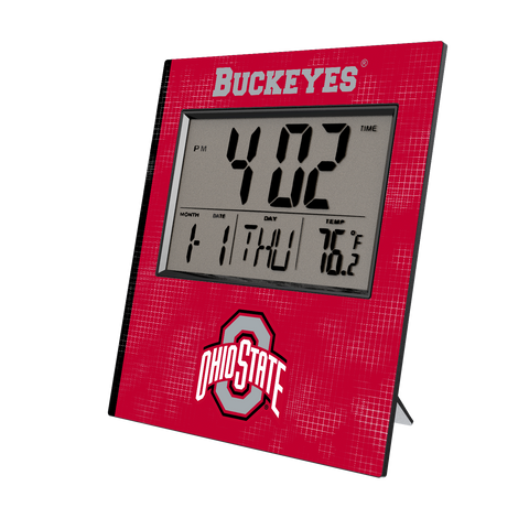 Ohio State Buckeyes Hatch Wall Clock-0