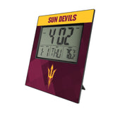 Arizona State University Sun Devils Color Block Wall Clock