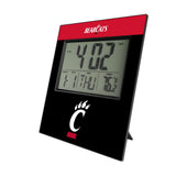 University of Cincinnati Bearcats Color Block Wall Clock